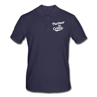 Partner Poloshirt - Partner in Crime Liebe Partner Freundin Couple