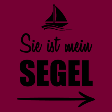 Motiv Sie ist mein Segel Partner Look