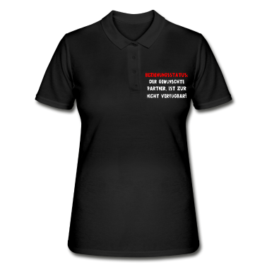 Partner Poloshirt - Der Gewünschte Partner Ist Nicht Verfügbar Humor