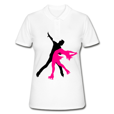 Partner Poloshirt - Eiskunstlauf Schlittschuhe Paar Partner