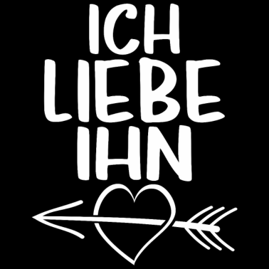 Motiv Ich liebe ihn - Partnerlook Partner Shirt