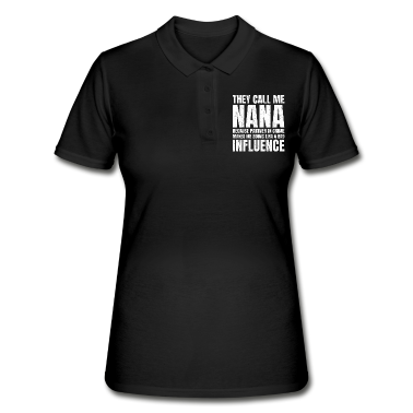 Partner Poloshirt - Sie Nennen Mich Nana, Weil Partner In Crime