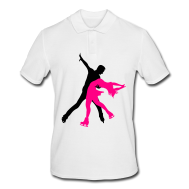 Partner Poloshirt - Eiskunstlauf Schlittschuhe Paar Partner