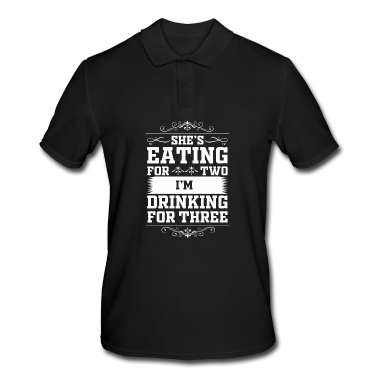 Partner Poloshirt - Schwanger Schwangerschaft Partnerschaft Partner