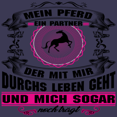 Motiv Mein Pferd - Ein Partner T-Shirt