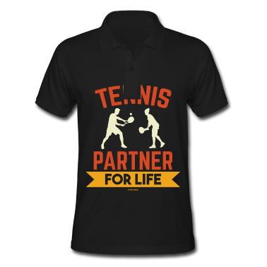 Partner Poloshirt - Tennis Partner For Life