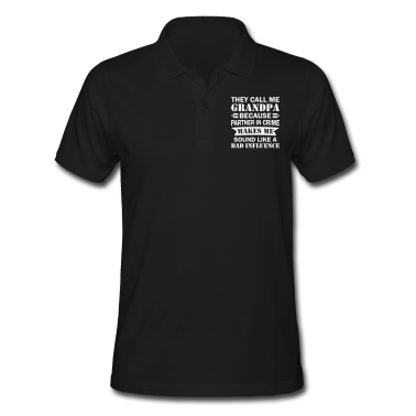 Partner Poloshirt - Grandpa Partner In Crime