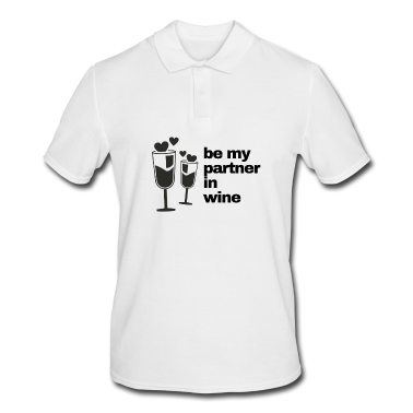 Partner Poloshirt - Be my Partner in Wine