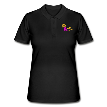 Partner Poloshirt - ich will und er macht es Partner Liebe Gehorsam