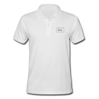Partner Poloshirt - Love Liebe ich liebe dich, Partner, Geschenk