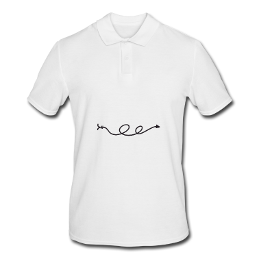 Partner Poloshirt - Arrow Circle Valentinstag Geschenk Partner