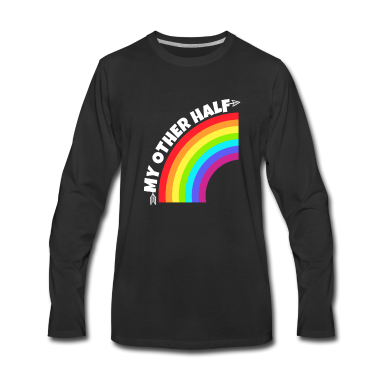Partner Langarmshirt - Homosexuelles Paar mein anderes halbes Geschenk
