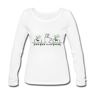 Partner Langarmshirt - coffee partner