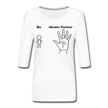 Partner Langarmshirt - Du und dein Idealer Partner