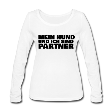 Partner Langarmshirt - Mein Hund und ich sind Partner