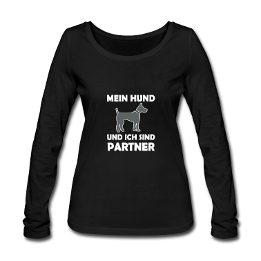 Partner Langarmshirt - Hund - Ich - Partner