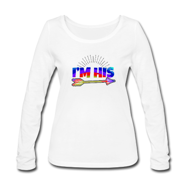 Partner Langarmshirt - Homosexuelles Paar, ich bin sein rechtes Geschenk