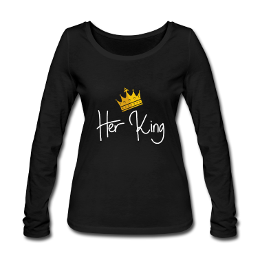 Partner Langarmshirt - Partner Shirt Ihr König Partner Geschenke Paare