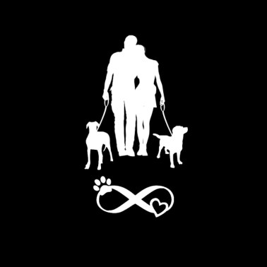 Motiv Partner mit Hunden