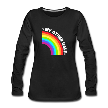 Partner Langarmshirt - Homosexuelles Paar mein anderes halbes Geschenk