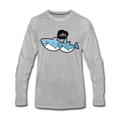 Partner Langarmshirt - Hai Partner