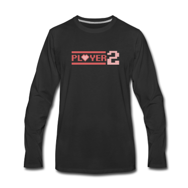 Partner Langarmshirt - Spielerpaar-Gaming-Spieler 2