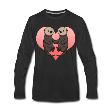 Partner Langarmshirt - Partner Otter Liebe
