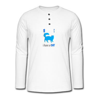 Partner Langarmshirt - Meine Katze ist mein Partner