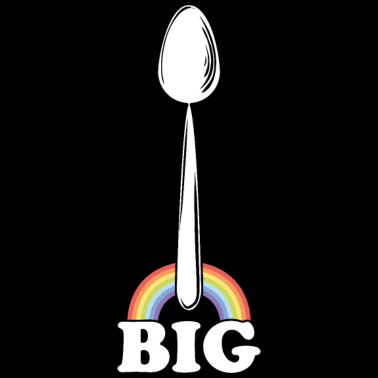 Motiv LGBT Großer Löffel Partner Look Partner T-Shirt