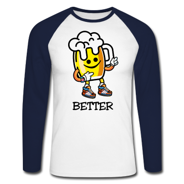 Partner Langarmshirt - besseres Bier