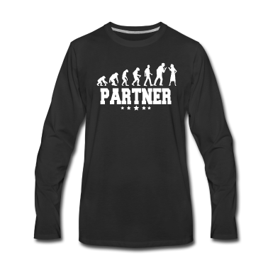 Partner Langarmshirt - evolution of partner
