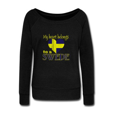 Partner Langarmshirt - Schweden Partner Liebe