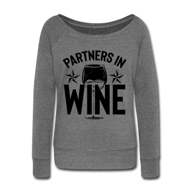 Partner Langarmshirt - partner wein alkohol
