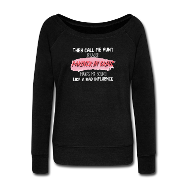 Partner Langarmshirt - Tante partner in crime