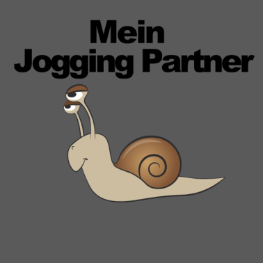 Motiv Mein Jogging Partner Schnecke