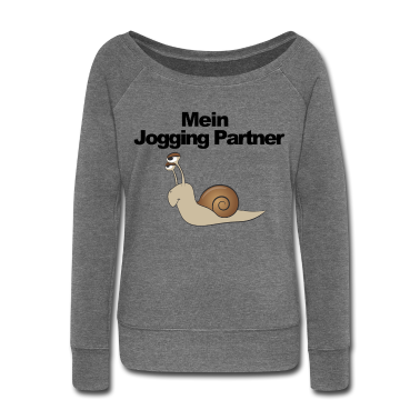 Partner Langarmshirt - Mein Jogging Partner Schnecke