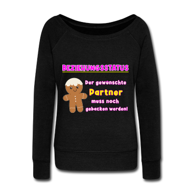 Partner Langarmshirt - Beziehungsstatus - Partner backen