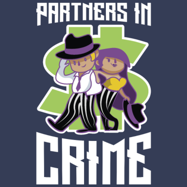 Motiv Gangster paar partner