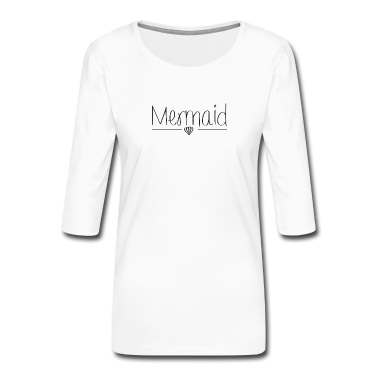 Partner Langarmshirt - Mermaid schwarz