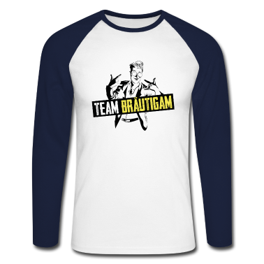 Partner Langarmshirt - bachelor cool bräutigam