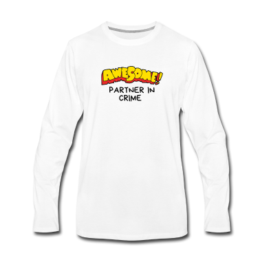 Partner Langarmshirt - Ehrfürchtig Partner in Verbrechen