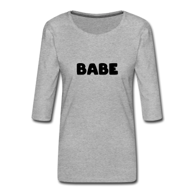 Partner Langarmshirt - Babe, Schatz, Partner Shirts