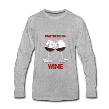 Partner Langarmshirt - Partner im Wein