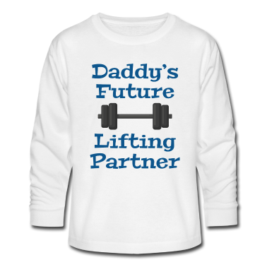Partner Langarmshirt - Papas zukünftiger Lifting-Partner