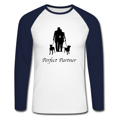Partner Langarmshirt - Der perfekte Partner, Hunde Motiv