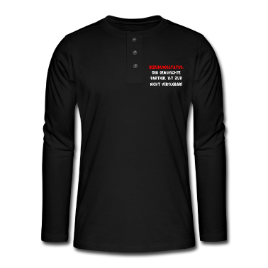 Partner Langarmshirt - Der Gewünschte Partner Ist Nicht Verfügbar Humor