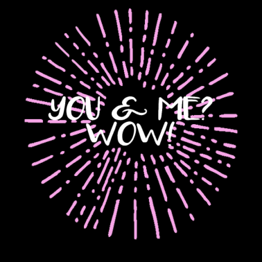 Motiv you and me wow valentines day gift