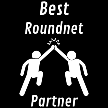Motiv Roundnet Partner Design Geschenkidee