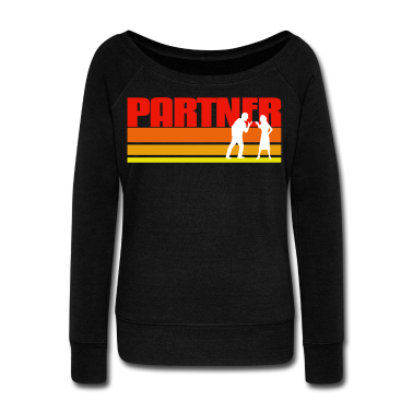 Partner Langarmshirt - Retro Partner Gift Idea