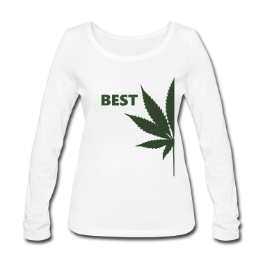 Partner Langarmshirt - Best Buds - Cannabis Marihuana Kiffer Partnershirt